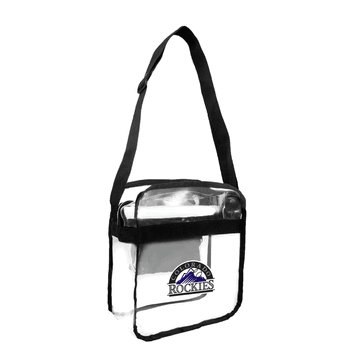 Colorado Rockies Clear Carryall Crossbody