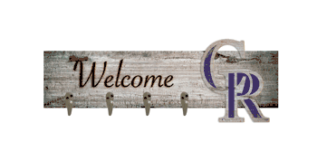 Colorado Rockies Coat Hanger 6x24