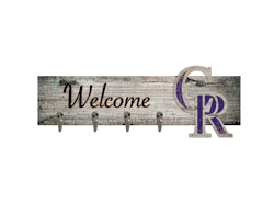 Colorado Rockies Coat Hanger 6x24