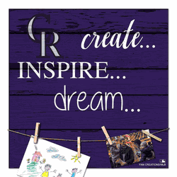 Colorado Rockies Create, Inspire, Dream Sign