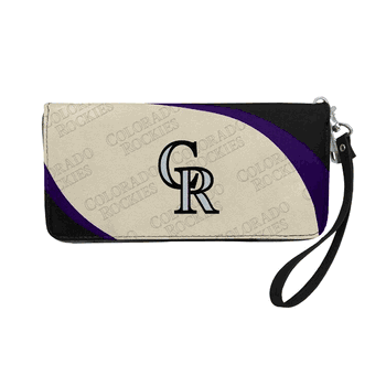 Colorado Rockies Curve Zip Organizer Wallet