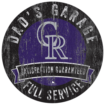 Colorado Rockies Dad's Garage