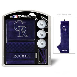 Colorado Rockies Embroidered Towel Golf Gift Set