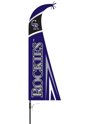 Colorado Rockies Flag Premium Feather Style CO