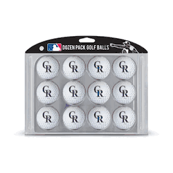 Colorado Rockies Golf Balls Pack of 12