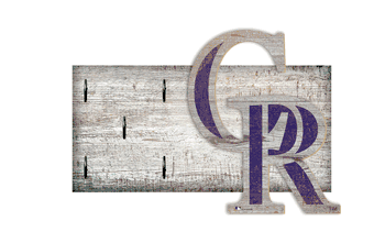 Colorado Rockies Key Holder 6x12