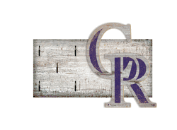 Colorado Rockies Key Holder 6x12