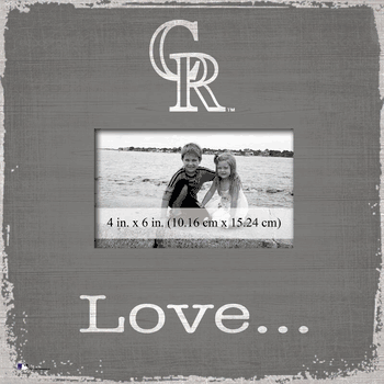 Colorado Rockies Love Picture Frame