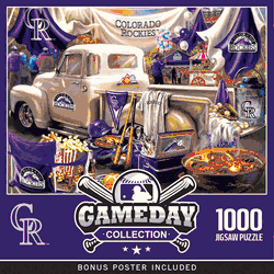Colorado Rockies MLB Gameday 1000pc Puzzle