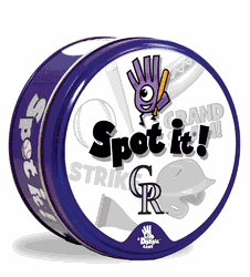 Colorado Rockies MLB Spot It! Game