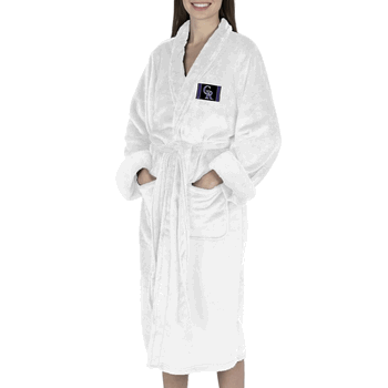 Colorado Rockies MLB Tag Silk Touch Robe Small/Medium