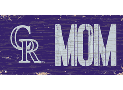 Colorado Rockies MOM Sign