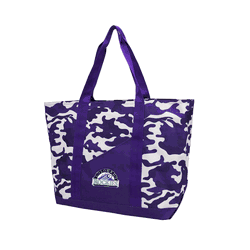 Colorado Rockies Super-Duty Camo Tote PURP
