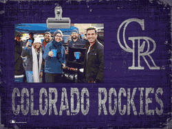 Colorado Rockies Team Clip Frame 10in. x 8in.