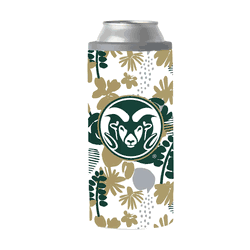 Colorado State Rams 12oz Floral Slim Can Coolie