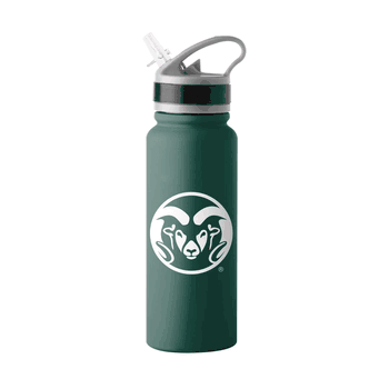 Colorado State Rams 25oz Logo Flip Top Bottle