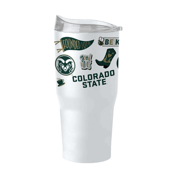 Colorado State Rams 30oz Native Powder Coat Tumbler