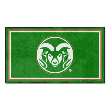 Colorado State Rams 3ft. x 5ft. Plush Area Rug