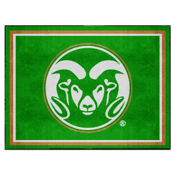 Colorado State Rams 8ft. x 10 ft. Plush Area Rug