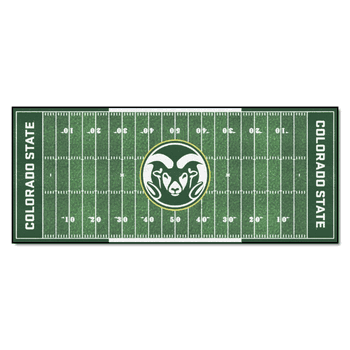 Colorado State Rams Field Runner Mat - 30in. x 72in.