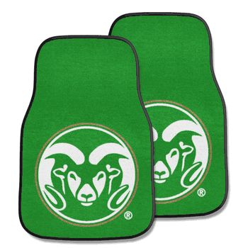 Colorado State Rams Front Carpet Car Mat Set - 2 Pieces