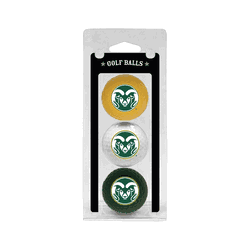 Colorado State Rams Golf Balls - 3 Pack
