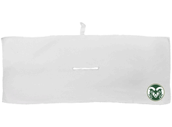 Colorado State Rams Large Microfiber Towel - 16" x 40" (White)