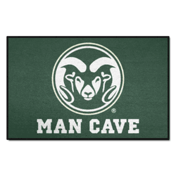 Colorado State Rams Man Cave Starter Mat Accent Rug - 19in. x 30in.