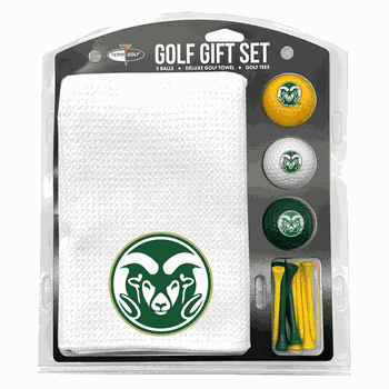 Colorado State Rams Microfiber Towel Gift Set - 16 x 40 (White)