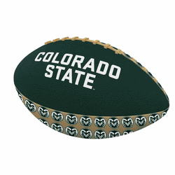 Colorado State Rams Mini Size Rubber Footballl