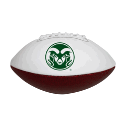 Colorado State Rams Official-Size Autograph Football