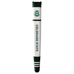 Colorado State Rams Putter Grip (White with colored stripes)