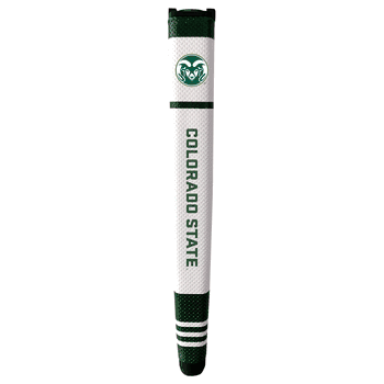 Colorado State Rams Putter Grip (White with colored stripes)