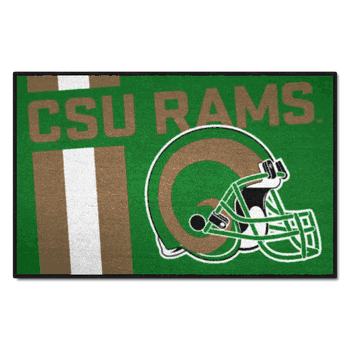 Colorado State Rams Starter Mat Accent Rug - 19in. x 30in., Uniform Design