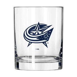 Columbus Blue Jackets 14oz Gameday Rocks Glass