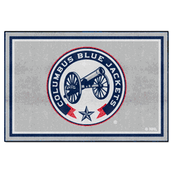 Columbus Blue Jackets 5ft. x 8 ft. Plush Area Rug