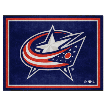Columbus Blue Jackets 8ft. x 10 ft. Plush Area Rug