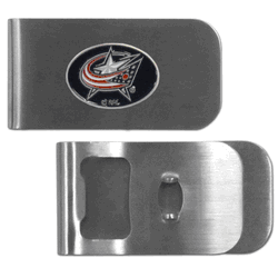 Columbus Blue Jackets Bottle Opener Money Clip