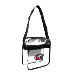 Columbus Blue Jackets Clear Carryall Crossbody