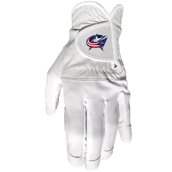 Columbus Blue Jackets Cool mesh with cabretta leather - one size - mens left