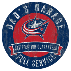 Columbus Blue Jackets Dad's Garage