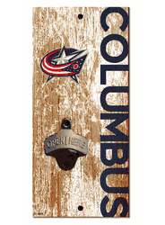 Columbus Blue Jackets Distressed Bottle Opener