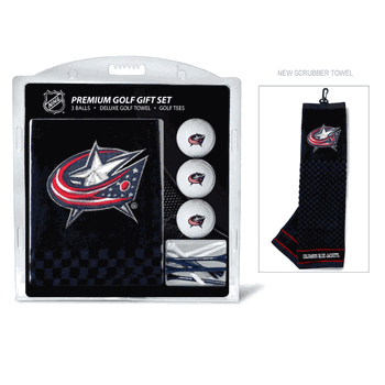 Columbus Blue Jackets Embroidered Towel Gift Set