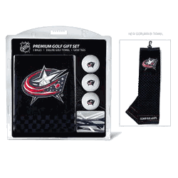 Columbus Blue Jackets Embroidered Towel Golf Gift Set