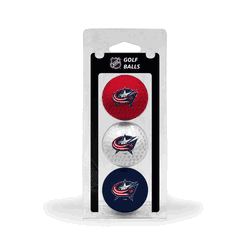 Columbus Blue Jackets Golf Balls - 3 Pack