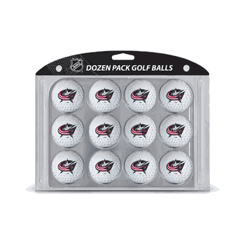 Columbus Blue Jackets Golf Balls Pack of 12