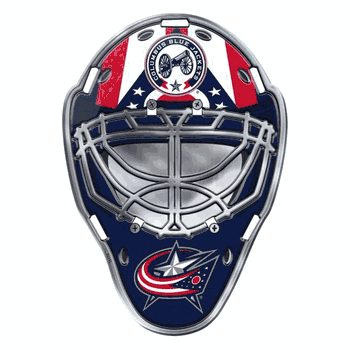 Columbus Blue Jackets Heavy Duty Aluminium Helmet Emblem
