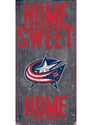 Columbus Blue Jackets Home Home Sweet Home 6x12
