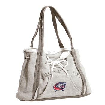 Columbus Blue Jackets Hoodie Purse Grey