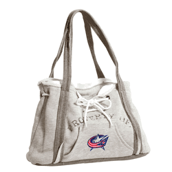 Columbus Blue Jackets Hoodie Purse Grey